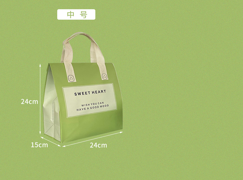 江西省奶茶外卖袋餐饮外卖袋-铝箔保温袋定做-单杯奶茶外卖袋